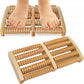 Wooden Roller Massager | Durable Natural Wood Design For Relaxation Stress Relief And Improved Blood Circulation